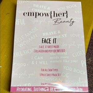 Empow[her] Beauty Face It Sheet Mask Set